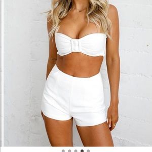 Tiger Mist Bandeau top XS